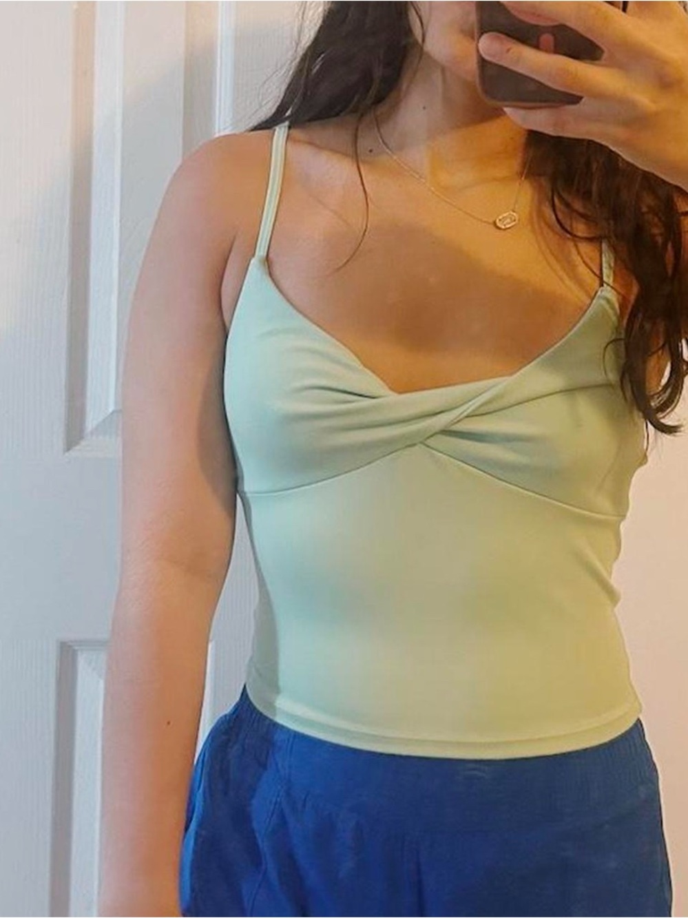 Cotton On Body Mint Twist-Front Camisole